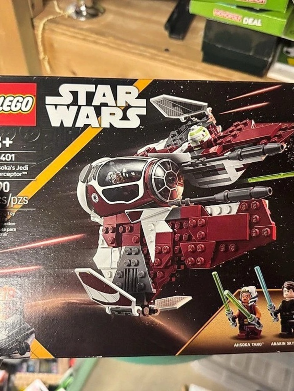 LEGO Ahsoka's Jedi Interceptor Building Set 75401